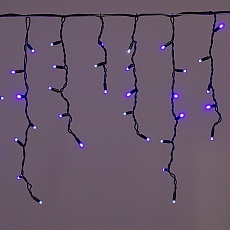 Cветодиодная гирлянда Sneha бахрома 230V синий 8 режимов A-020 LED BL