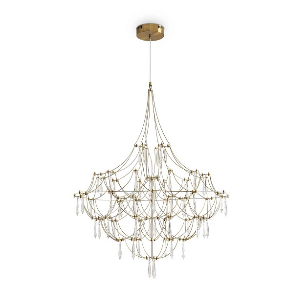 Подвесная светодиодная люстра Freya Amela FR6138PL-L44BS Фото № 4