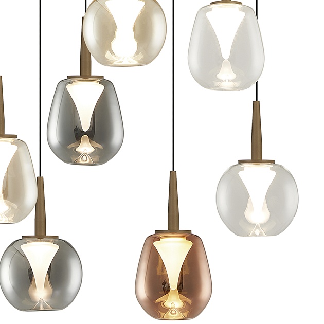 Подвесная светодиодная люстра Mantra Andromeda 8934+8PL Фото № 5