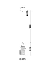 Подвесной светильник Arte Lamp Barry A7951SP-1BK 1