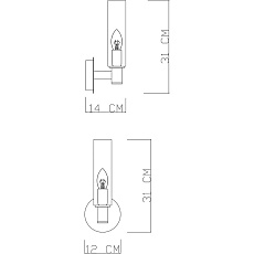 Бра Divinare Barolo 2654/17 AP-1 1