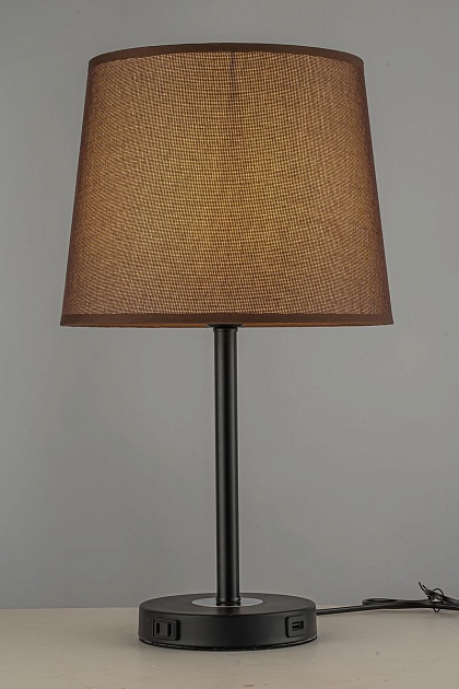 Настольная лампа Arti Lampadari Oggebio E 4.1.T3 BK фото 2