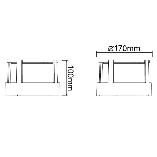 Уличный настенный светодиодный светильник Mantra Creek 8859 изображение 2 Уличный настенный светодиодный светильник Mantra Creek 8859 Фото № 2