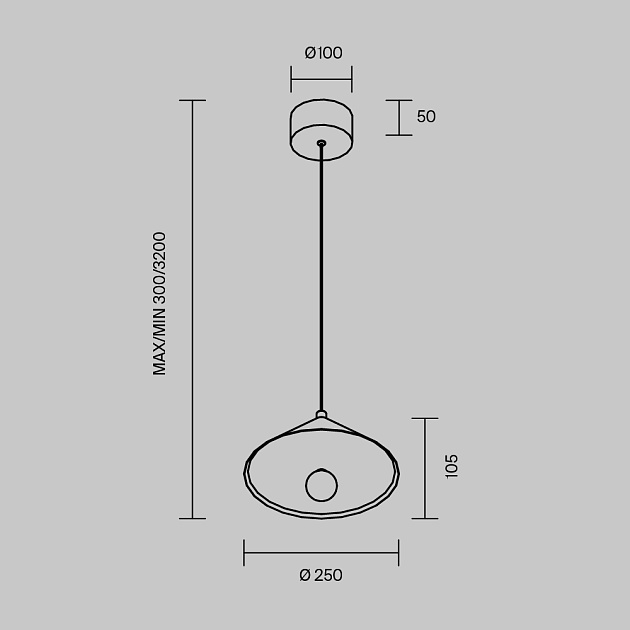Подвесной светильник Maytoni Modern Bell MOD534PL-L16B3K изображение 6 Подвесной светильник Maytoni Modern Bell MOD534PL-L16B3K Фото № 6