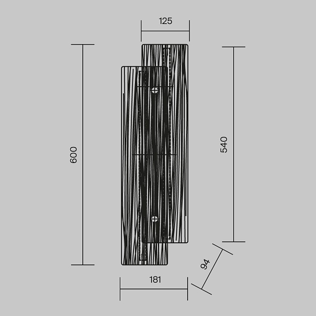 Бра Maytoni MOD439WL-L10BSK изображение 3 Бра Maytoni MOD439WL-L10BSK Фото № 3