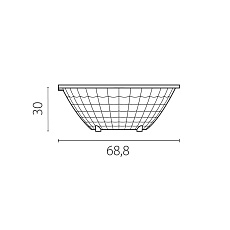 Сменная оптика 15G к 2153хх max 30W Lightstar Alta Base 215301 1