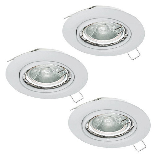 Комплект встраиваемых светильников (3 шт.) Eglo Mazuby 34016 Фото № 1