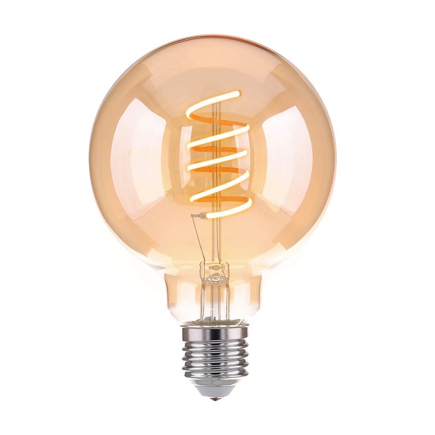 Лампа светодиодная филаментная Elektrostandard E27 8W 3300K прозрачная a048304 фото 