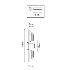 Бра Lightstar Flop 766642 2