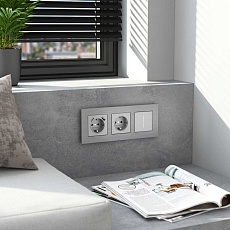 Рамка Werkel AluMax на 3 поста алюминий W0033506 4690389204067 1