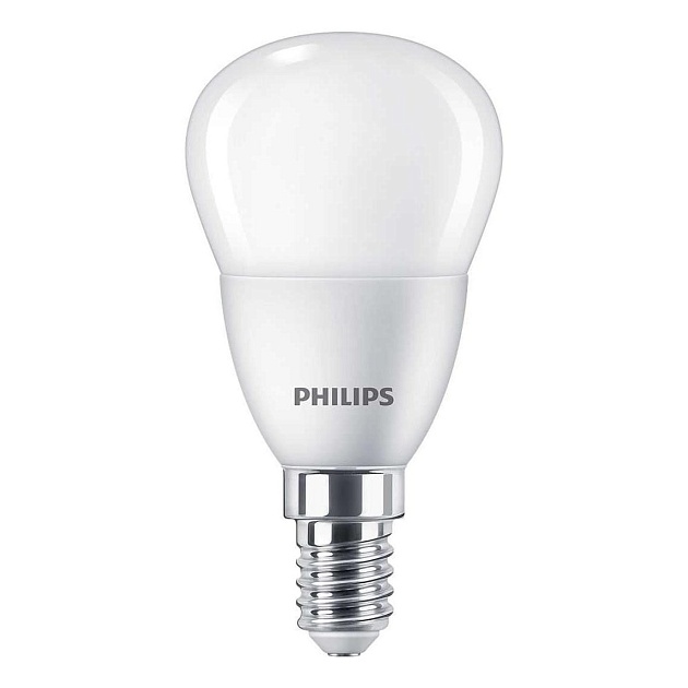 Лампа светодиодная Philips E14 6W 4000K матовая 929002971707 фото 