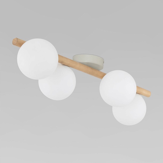 Потолочная люстра TK Lighting 5769 Estera Wood Фото № 1