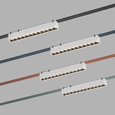 Трековый светильник Denkirs Belty Grill DK5571-WB 1