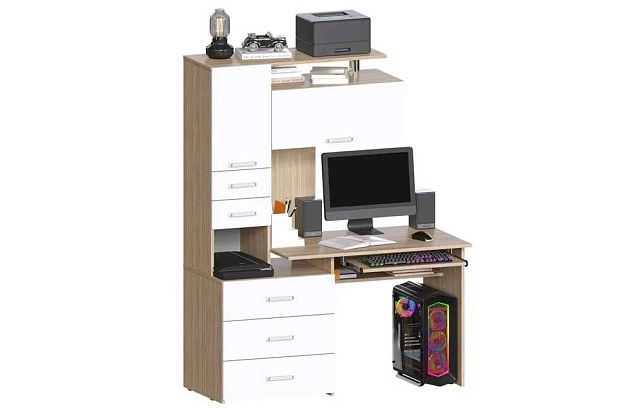 Компьютерный стол Woodville Джаз-17 318951 изображение 12 Компьютерный стол Woodville Джаз-17 318951 Фото № 12