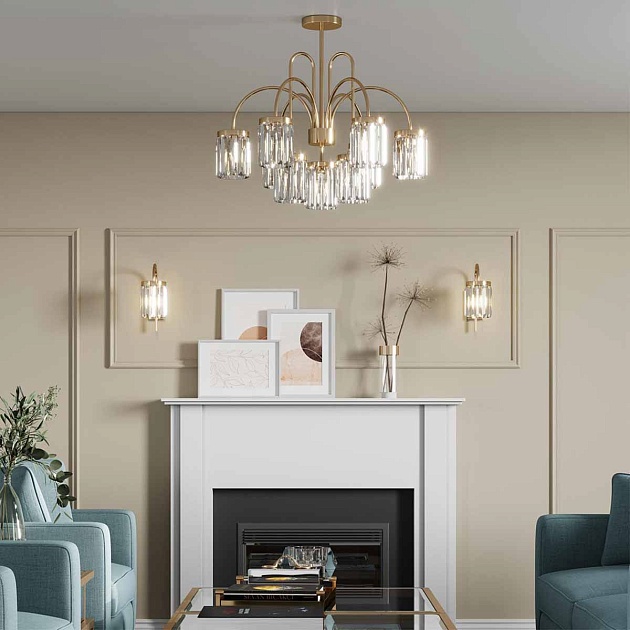 Подвесная люстра Odeon Light Classic Vassa 4987/6 Фото № 5