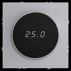 Терморегулятор электронный S70 с индикацией и датчиком, для теплого пола, (серый) Voltum VLS070116 3