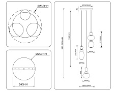 Люстра Ambrella Light HIGH LIGHT LH53143 1