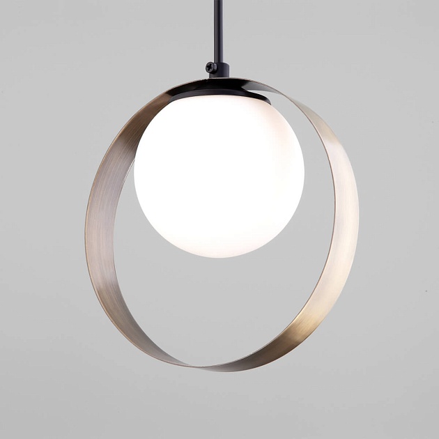 Подвесной светильник Eurosvet Dublin 50205/1 черный/бронза Фото № 1