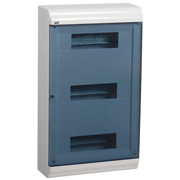 PRIME Корпус пластиковый ЩРН-П-36 модулей навесной белый IP41 IEK MKP82-N-36-41-05 Фото № 1