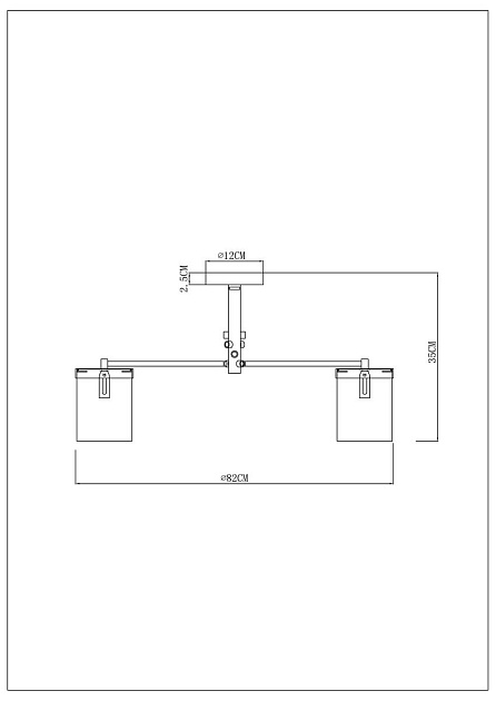 Потолочная люстра Arte Lamp Modello A4099PL-8BK Фото № 2