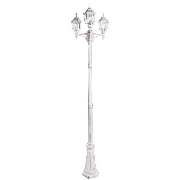Садово-парковый светильник Arte Lamp Pegasus A3151PA-3WG изображение 1 Садово-парковый светильник Arte Lamp Pegasus A3151PA-3WG Фото № 1
