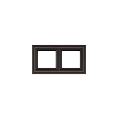 Рамка 2-постовая Liregus Retro коричневый омбре 29-044