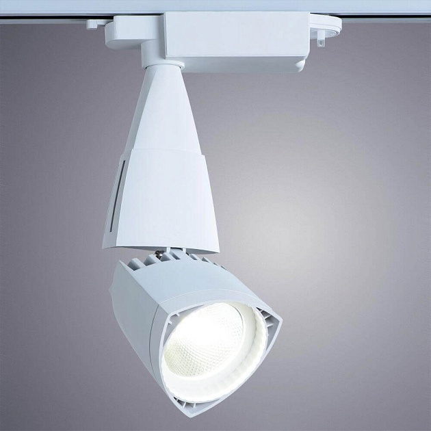 Трековый светодиодный светильник Arte Lamp A3830PL-1WH фото 3