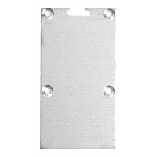 Заглушка без отверстия для профиля CAB267, LD365 (комплект 4шт) 2