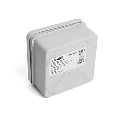 Коробка разветвительная 2х компонентная HF EBX40-48-67, 80*80*40мм, 8 вводов, IP67, серая (GE42435) 3