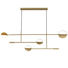 Подвесная люстра Imperium Loft Bolia Leaves Pendant Brass 4000К 345317-22