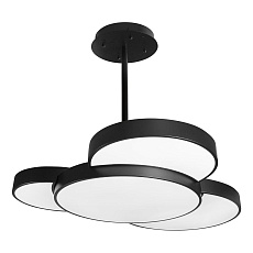 Подвесная светодиодная люстра iLedex Demure 9127-930-D-T BK 4
