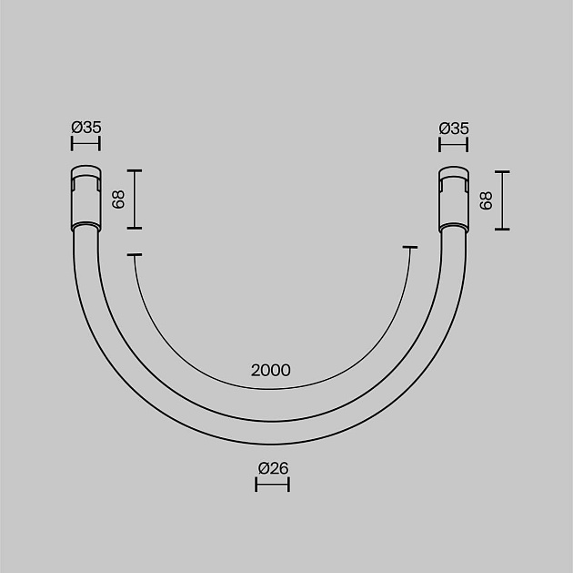 Трековый светильник Maytoni Technical TR154-1-27W3K-PT Фото № 8