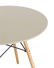 Кухонный стол Stool Group DSW D80 бежевый УТ000004231 3