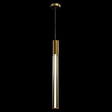 Подвесной светодиодный светильник Crystal Lux Lineup SP11W Led Brass 2