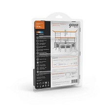 Светодиодная лента Gauss 10W/m 60LED/m 5050SMD теплый белый 5M BT044 4