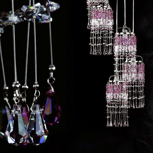 Подвесная люстра Artglass Small Game 01-05 CE - Colour Mix Фото № 3