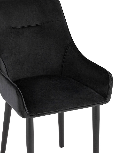 Кухонный стул Stool Group Джоан велюр черный AV 420-H75-08 изображение 7 Кухонный стул Stool Group Джоан велюр черный AV 420-H75-08 Фото № 7