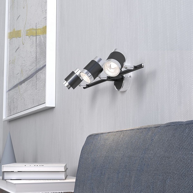 Спот Eurosvet Prime 20058/3 черный изображение 9 Спот Eurosvet Prime 20058/3 черный Фото № 9