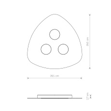 Потолочный светильник Nowodvorski Organic 8302 1