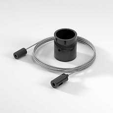 Подвес для гибкого неона Elektrostandard Full Light FL 2830 черный 2 м a063441 1