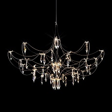 Подвесная люстра Loft IT Mira 10589/900 Silver Asfour 3