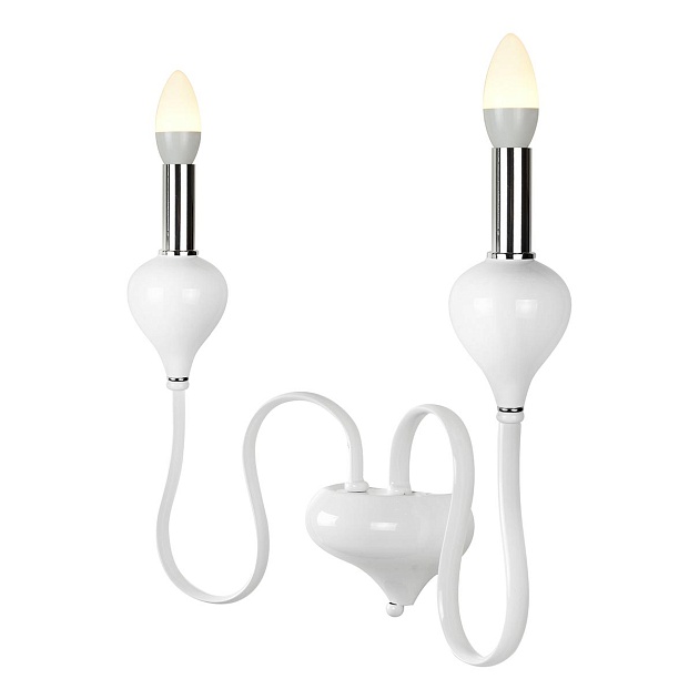 Бра iLamp Lady B88003-2 WH изображение 2 Бра iLamp Lady B88003-2 WH Фото № 2