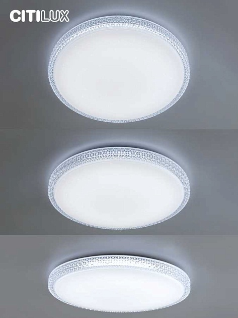 Потолочный светодиодный светильник Citilux Альпина CL718A60G изображение 2 Потолочный светодиодный светильник Citilux Альпина CL718A60G Фото № 2