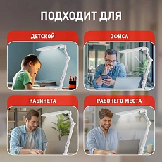Настольная лампа ЭРА NLED-496-12W-W Б0052766 4