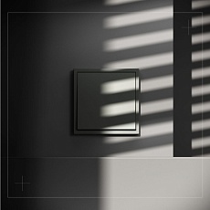 Перекрестный переключатель встраиваемый Voltum S70 одноклавишный 10А, (титан) VLS010506 5