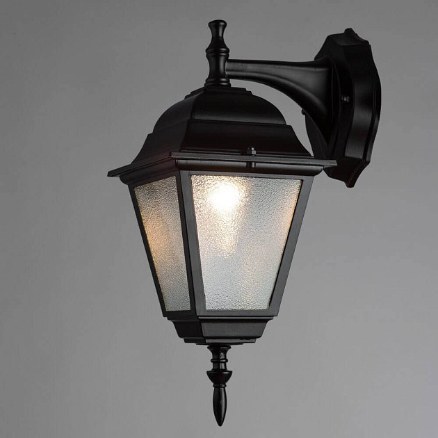 Уличный настенный светильник Arte Lamp Bremen A1012AL-1BK изображение 3 Уличный настенный светильник Arte Lamp Bremen A1012AL-1BK Фото № 3