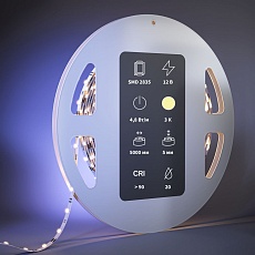 Светодиодная лента Maytoni 4,8W/m 60LED/m 2835SMD теплый белый 5M 201103 1