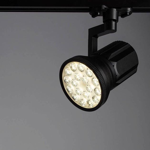Трековый светильник Arte Lamp Track Lights A6118PL-1BK фото 3