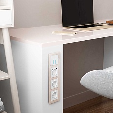 Рамка Werkel Acrylic на 4 поста айвори W0042743 4690389190551 1