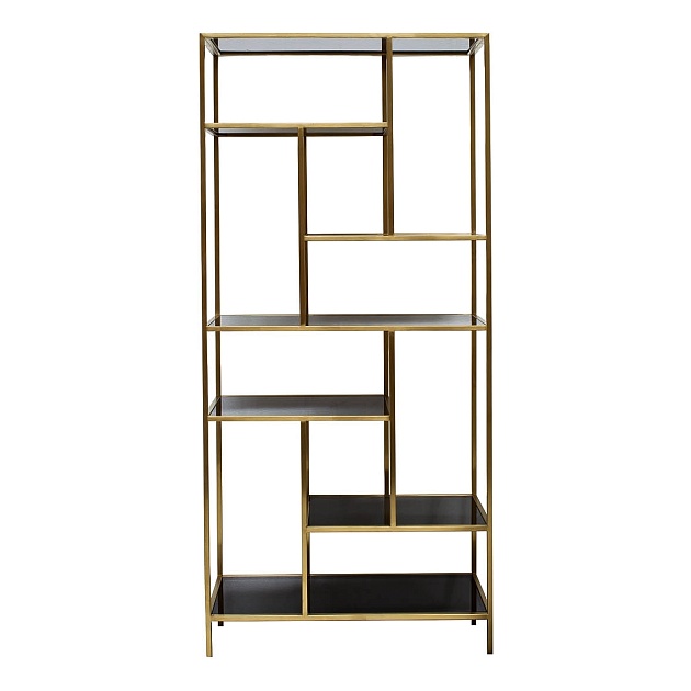 Стеллаж Garda Decor 46AS-SH1452-Gold Фото № 1